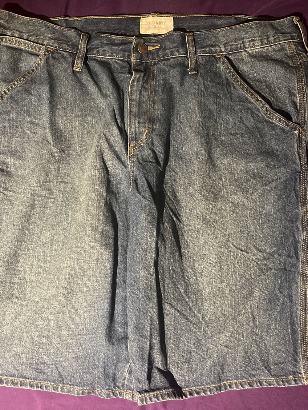 BAGGY 00s style old navy denim shorts